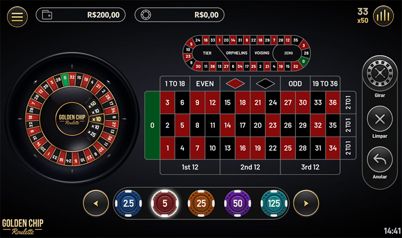 Golden Chip Roulette