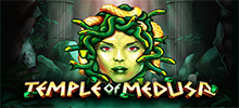 Watch out, or you can turn into a stone statue! If you are a fan of the mythological saga, The Temple of Medusa is your lucky machine! 
This mysterious and alluring game will engage you in a chilling narrative as the wheels spin in front of you.
What you'll get in Temple of Medusa, is a game with a design inspired by Ancient Greek, and with one of the main creatures of its mythology in the main role. Medusa, known as a woman with snakes replacing her long locks, which would turn men to stone if they looked at her.
This, among other symbols, ranging from Pegasus, to helmets, Greek sandals or swords, you find in this slot that will take you on a trip without return.