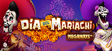 Come and spin to the rhythm of Mariachi music!<br/>
Día del Mariachi is a 6 reel, high volatility Megaways™ slot game. At maximum, a total of 117649 Megaways™ can be active during any single spin. <br/>
The symbol density is chosen at random for every spin. The highest density features 7x7x7x7x7x7 symbols, with reels 2, 3, 4, and 5 being extended with the symbols on the Extra Reel. <br/>
The game features Rolling Reels™ that can create unexpected and exciting new win combinations.<br/>
The most festive moment in this game is when Sombrero Spin starts to play. When a special symbol lands on a position marked with Sombrero, you can be awarded with up to 10x cash prize, extra Wilds or a Jackpot! Mega Jackpot is 10000x<br/>
your bet! The special symbols to look out for are: Wheel, Piñata, Firecracker and Rocket. On any spin, they can activate on one position of the Extra Reel during Base Game or all spins on all positions of the<br/>
Extra Reel in Free Spins.<br/>
The Free Spins can be triggered by landing 4 Scatters anywhere on the reels, and every additional Scatter adds 2 more spins. Landing at least 4 Scatters during the Free Spins will add +10 Free Spins to continue playing!<br/>
If you cannot wait for the lucky Scatters combination, you can buy this bonus feature and start Free Spins instantly.<br/>
Throw your sombrero in the air and catch the prizes!<br/>
Megaways™ under license from Big Time Gaming.